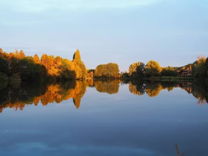 Chalet en bord de lac 