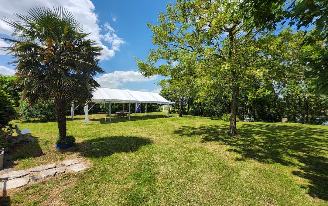 Location étang avec mobil home entre mer et marais