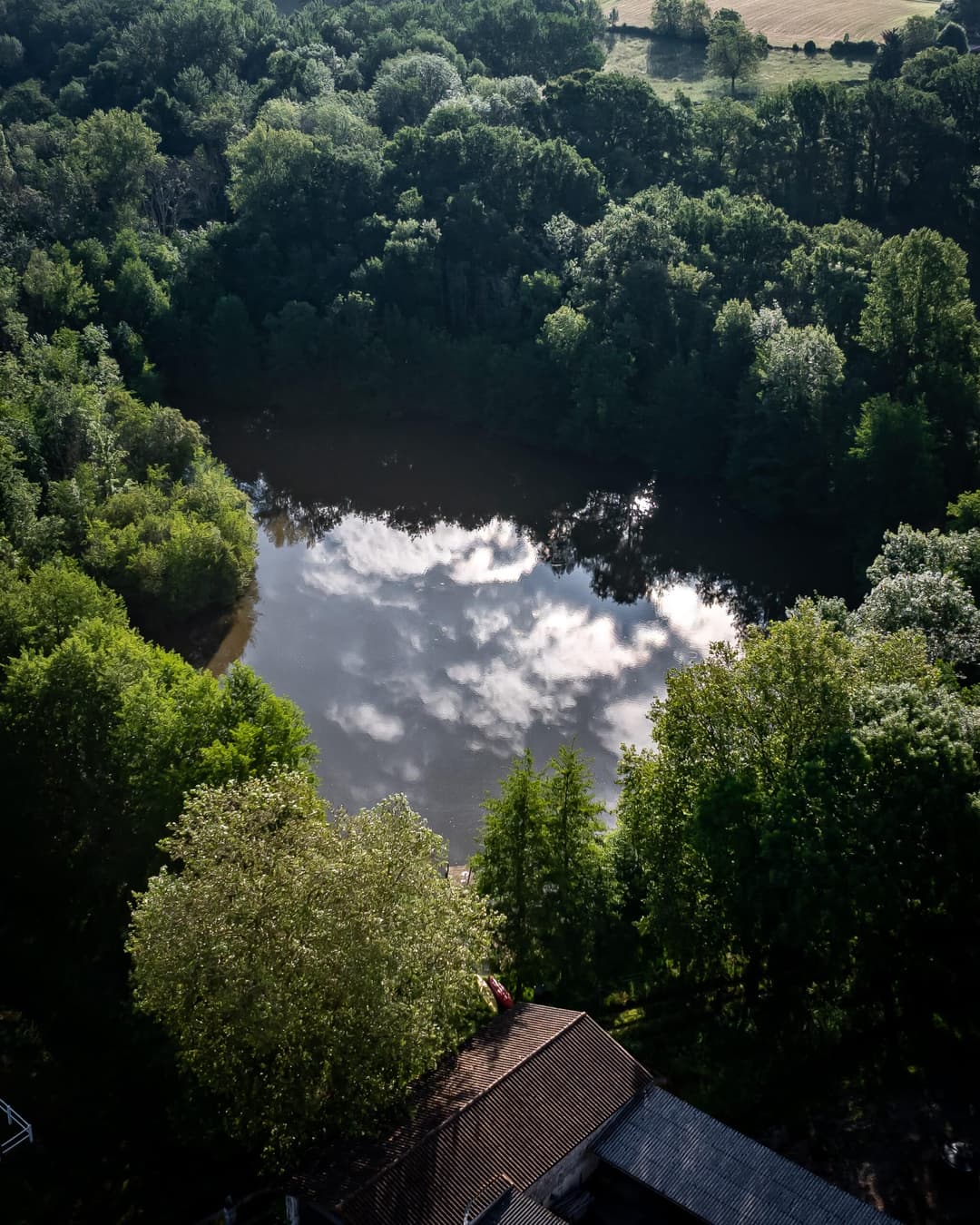 Étang à louer avec des kayaks dans le Périgord 