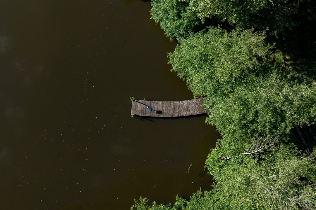 Étang à louer avec des kayaks dans le Périgord 