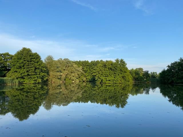Etang de 1.2 hectare au milieu de la campagne 