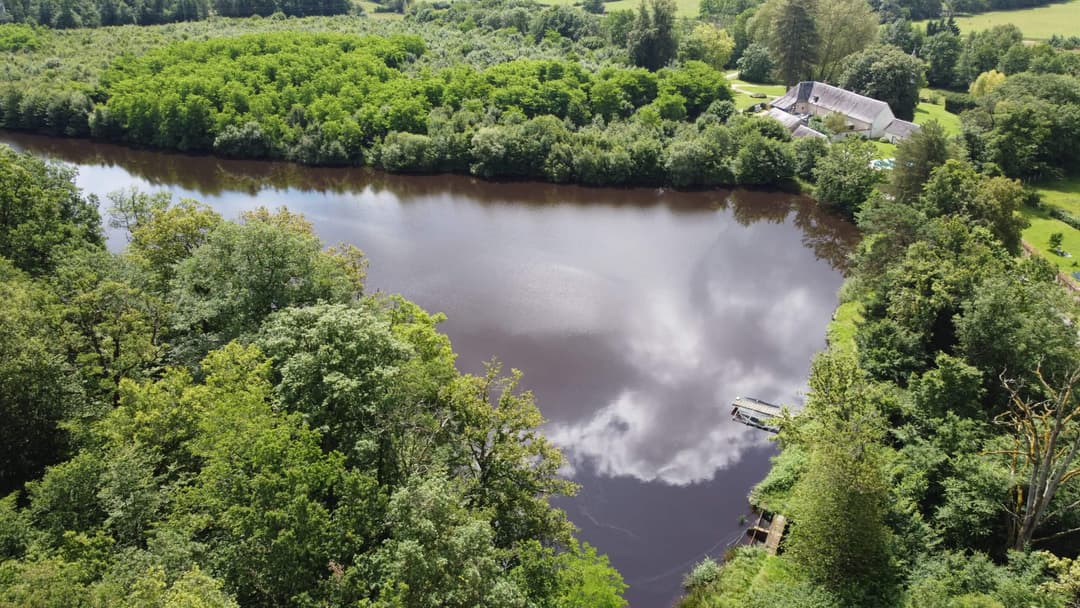 Gîte avec 2 étangs de 13 et 3 ha pour la pêche 