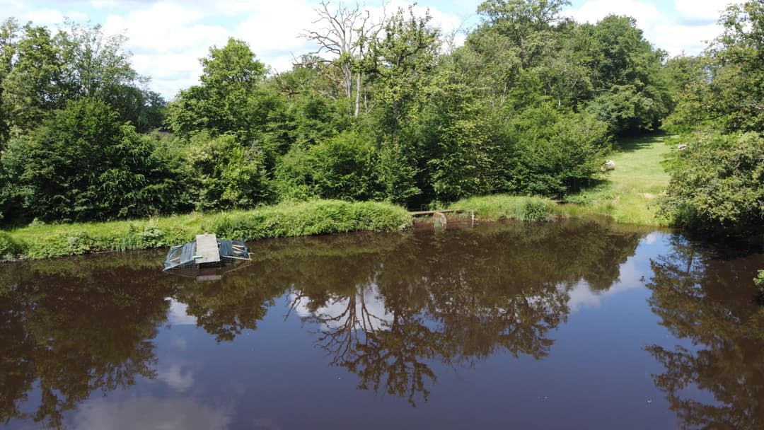 Gîte avec 2 étangs de 13 et 3 ha pour la pêche 