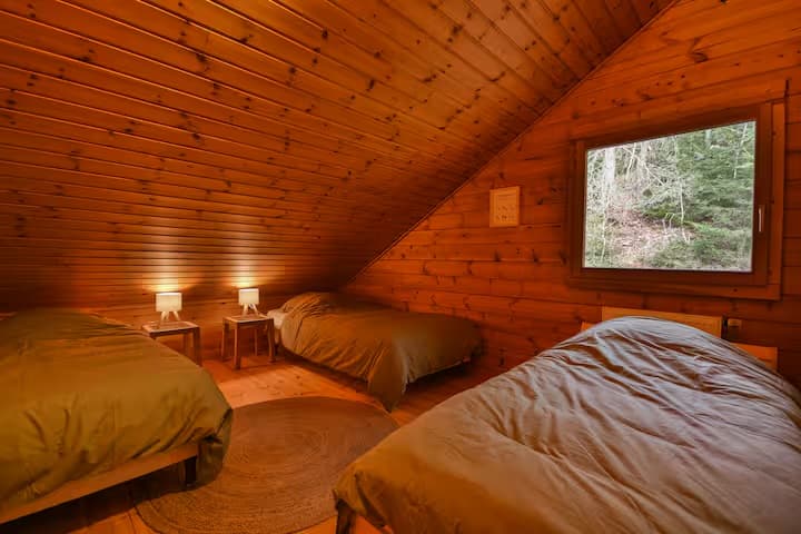 Chalet perdu au milieu de la nature 