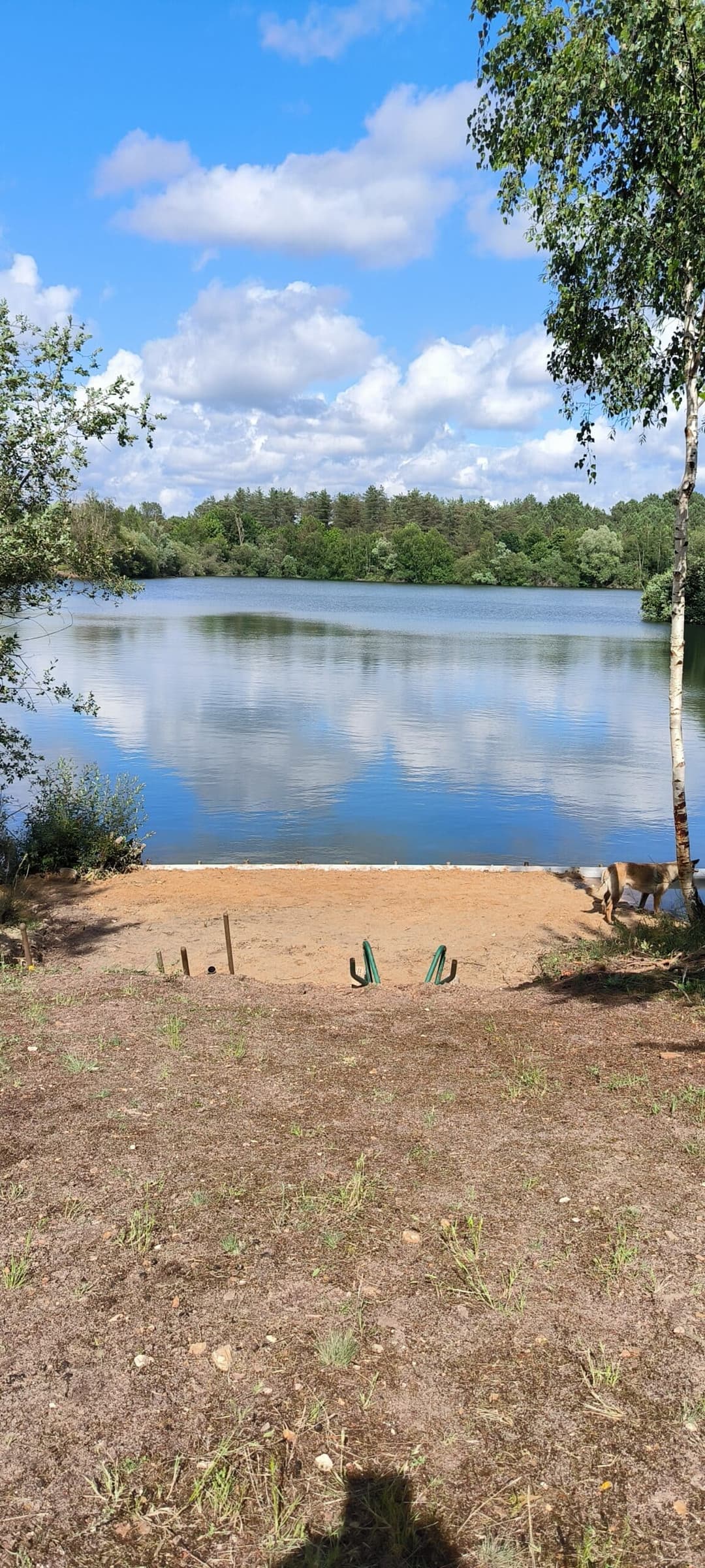Étang de 7 hectares et chalet tout confort pour 4 personnes 