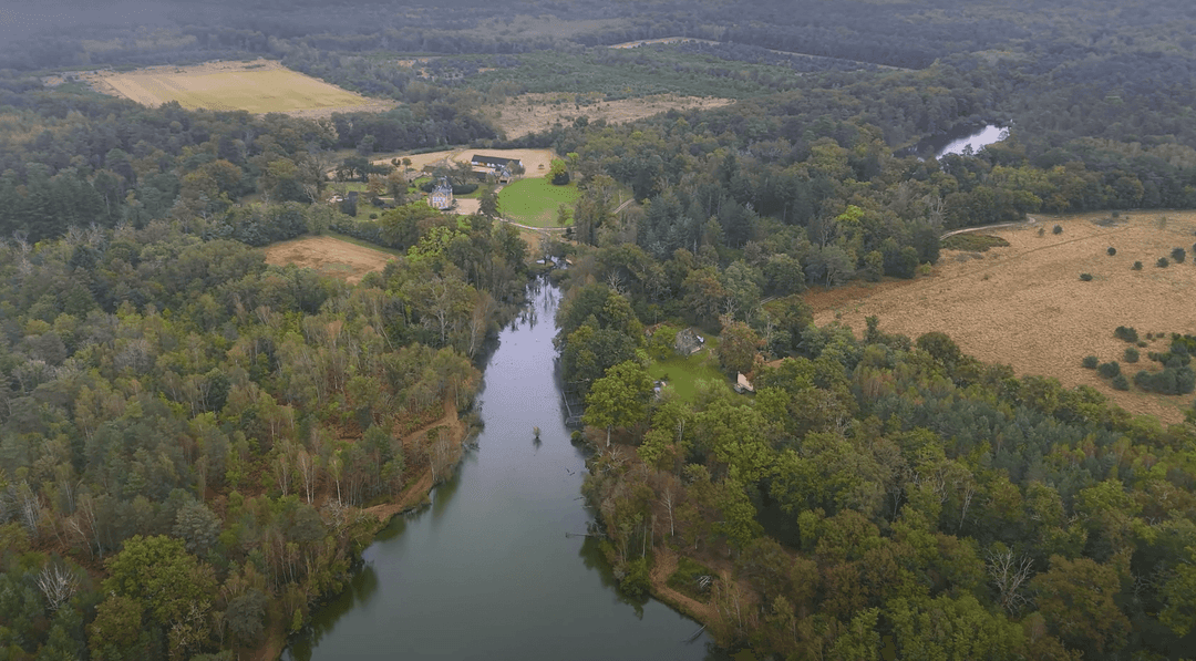 Location en Sologne, deux étangs avec une maison 4 couchages 