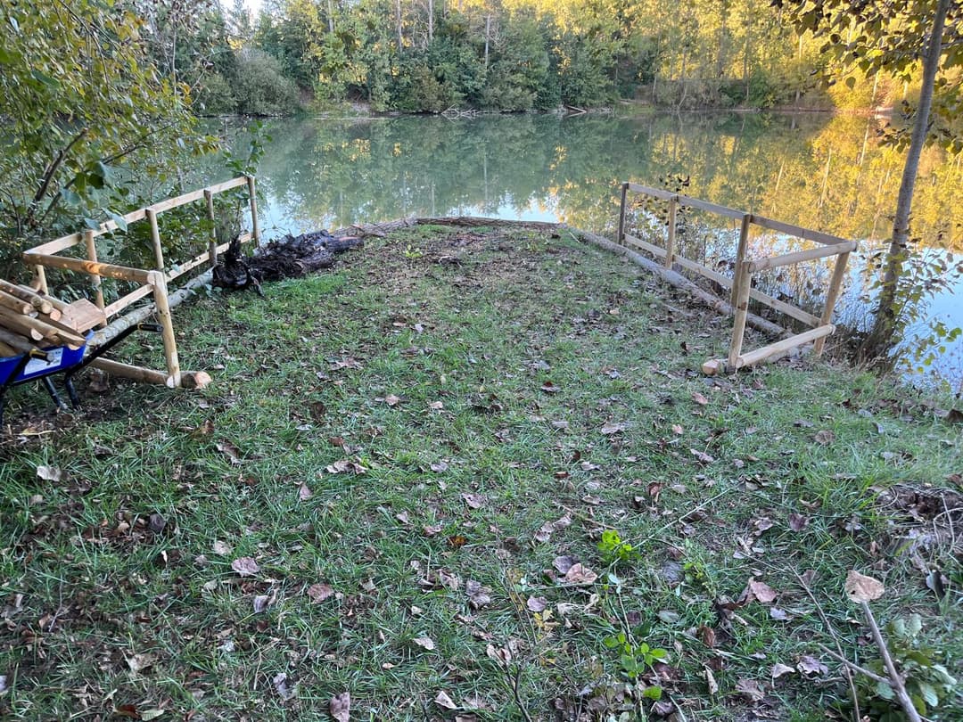 Deux étangs de 3.5ha avec un coup de pêche en rivière à louer dans la Vienne 