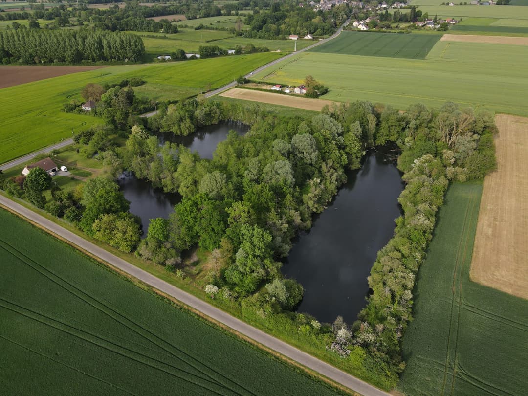 Étangs privés au cœur de la Vallée du Loir 