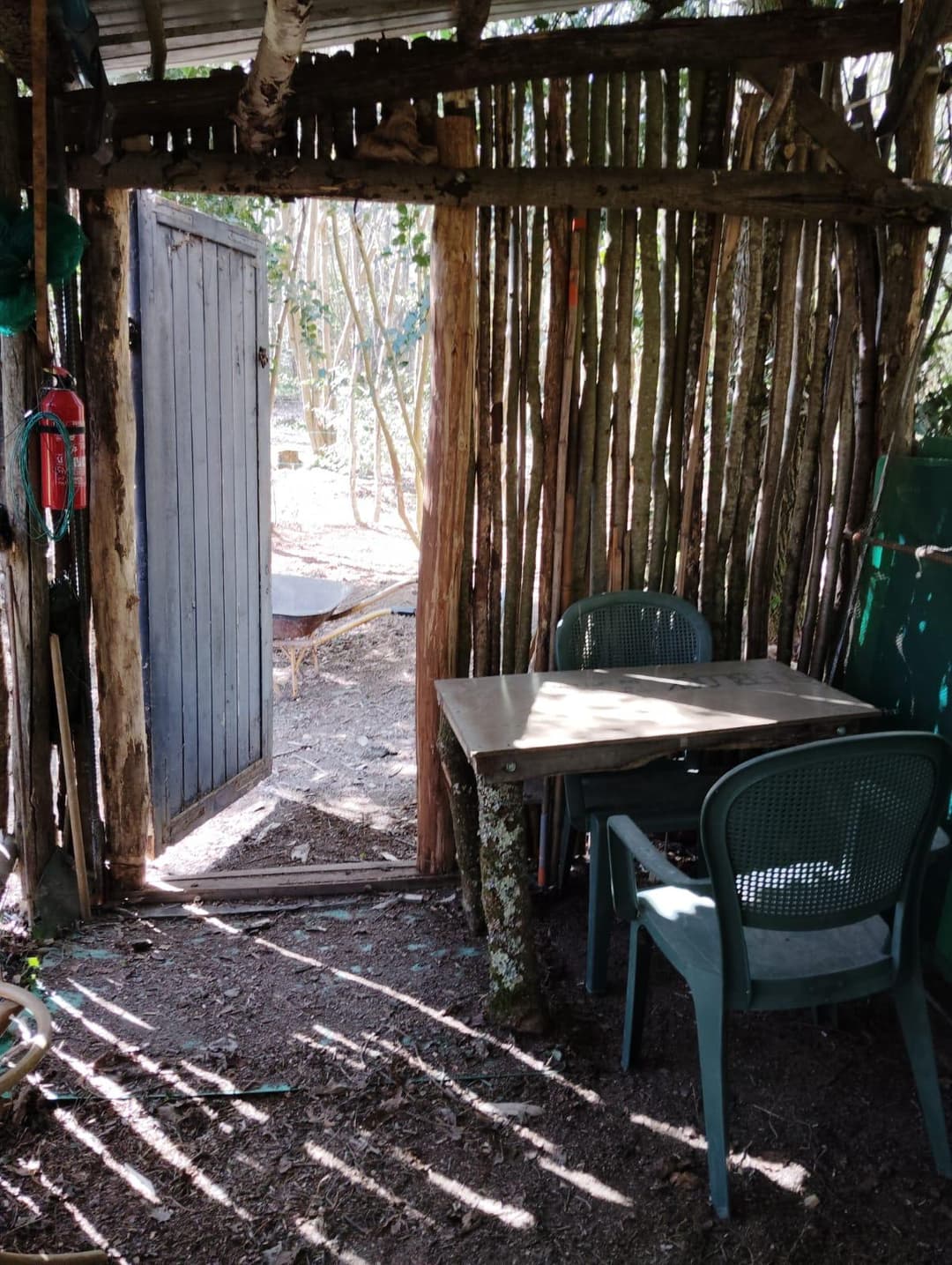 Étang privée pour du camping 