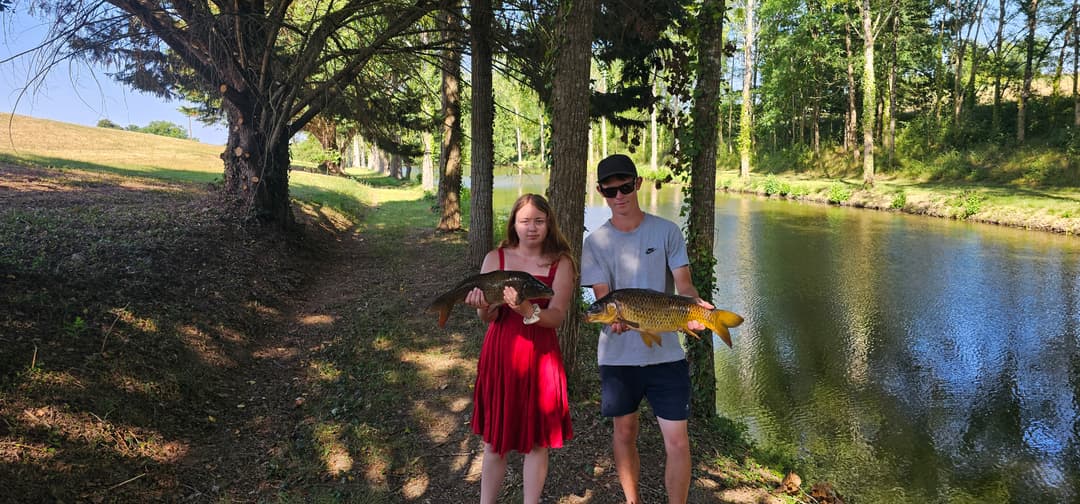 Un étang familial pour une journée détente et initiation à la pêche
