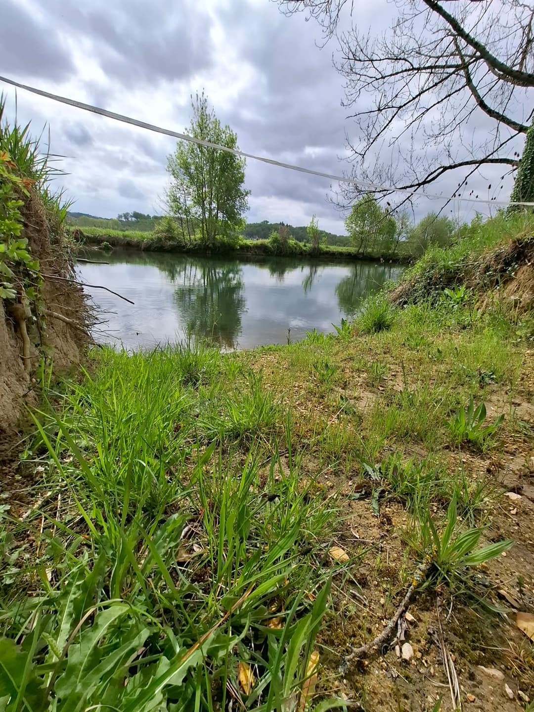 Location étang privé avec accès à une bordure de rivière à 10 min de Poitiers 