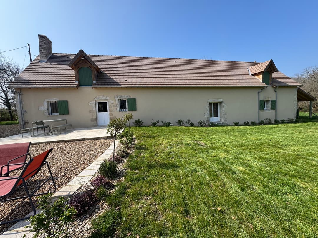 Gite entre Loire et Sologne avec accès à un étang de 2.5ha 