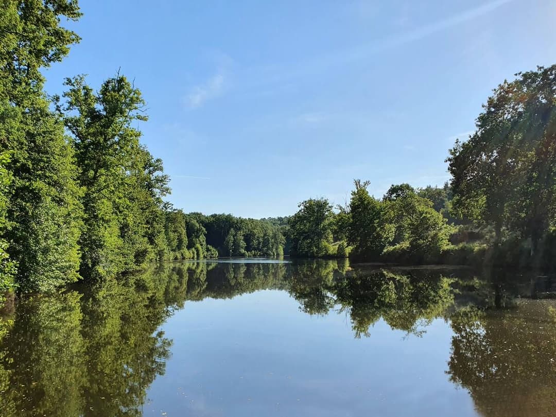 Maison au cœur du Périgord vert avec étang de 3ha 