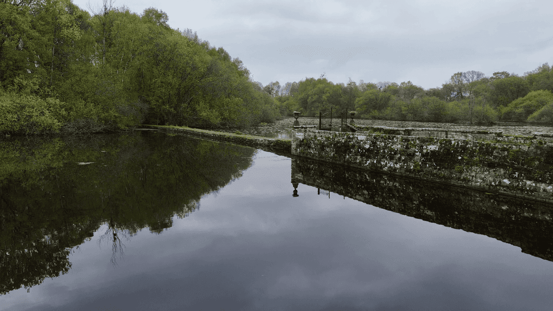 Etang de 20ha avec cabane perchée sur l’eau 