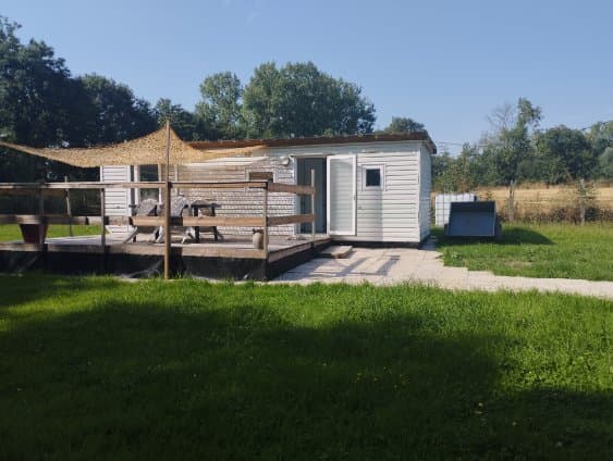 Etang à louer pour les vacances avec son mobil home dans le département de Maine-et-Loire 