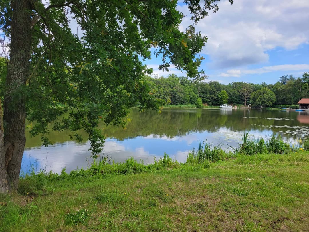 Gite détente au jardin  en pleine nature avec étang de 9 hectares 