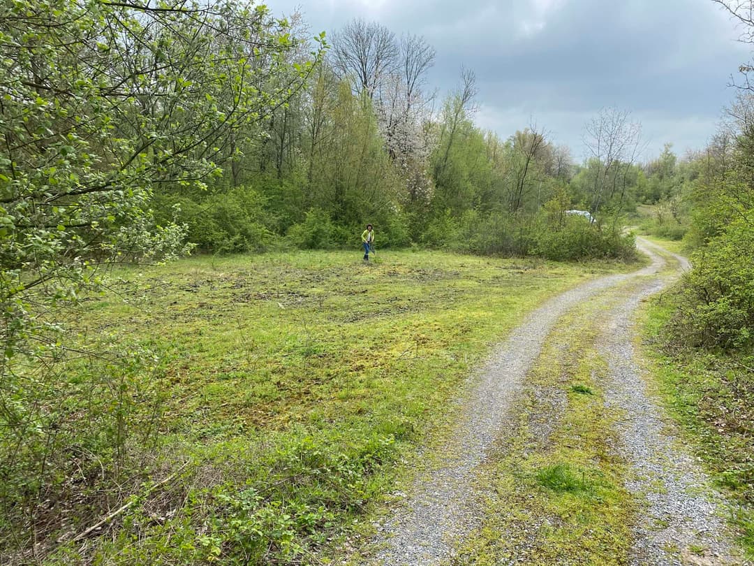 Etang en gravière de 2.5ha avec 12m de profondeur