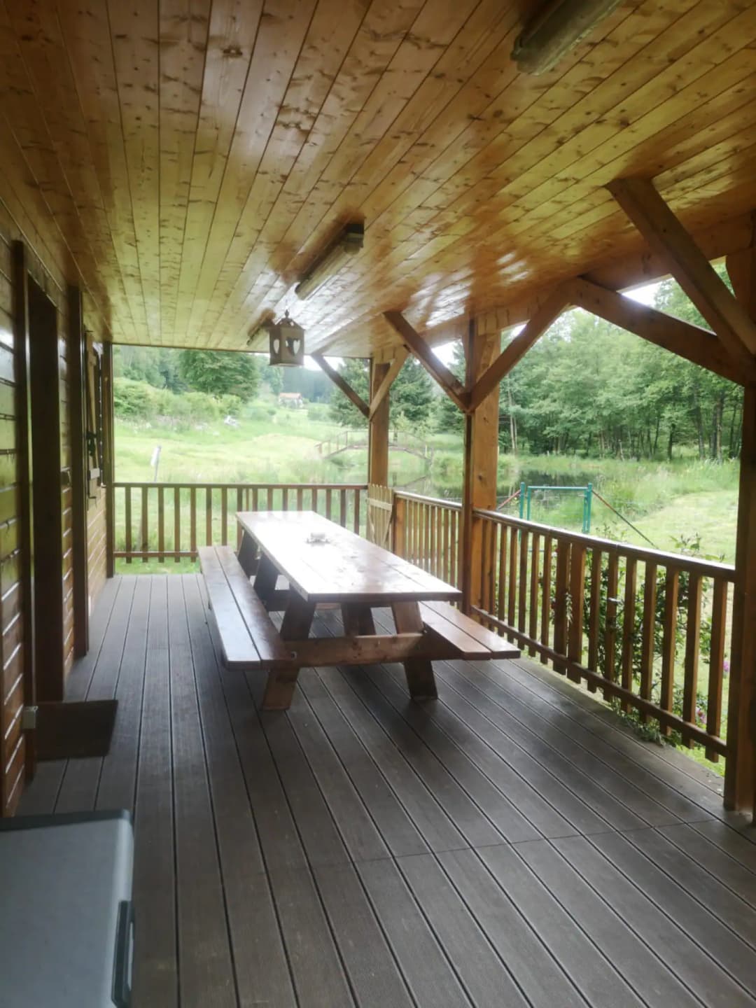Chalet et étang près de Gérardmer 
