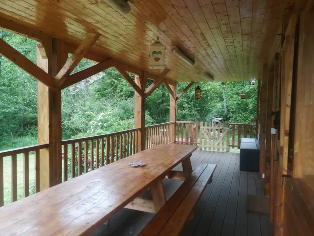 Chalet et étang près de Gérardmer 