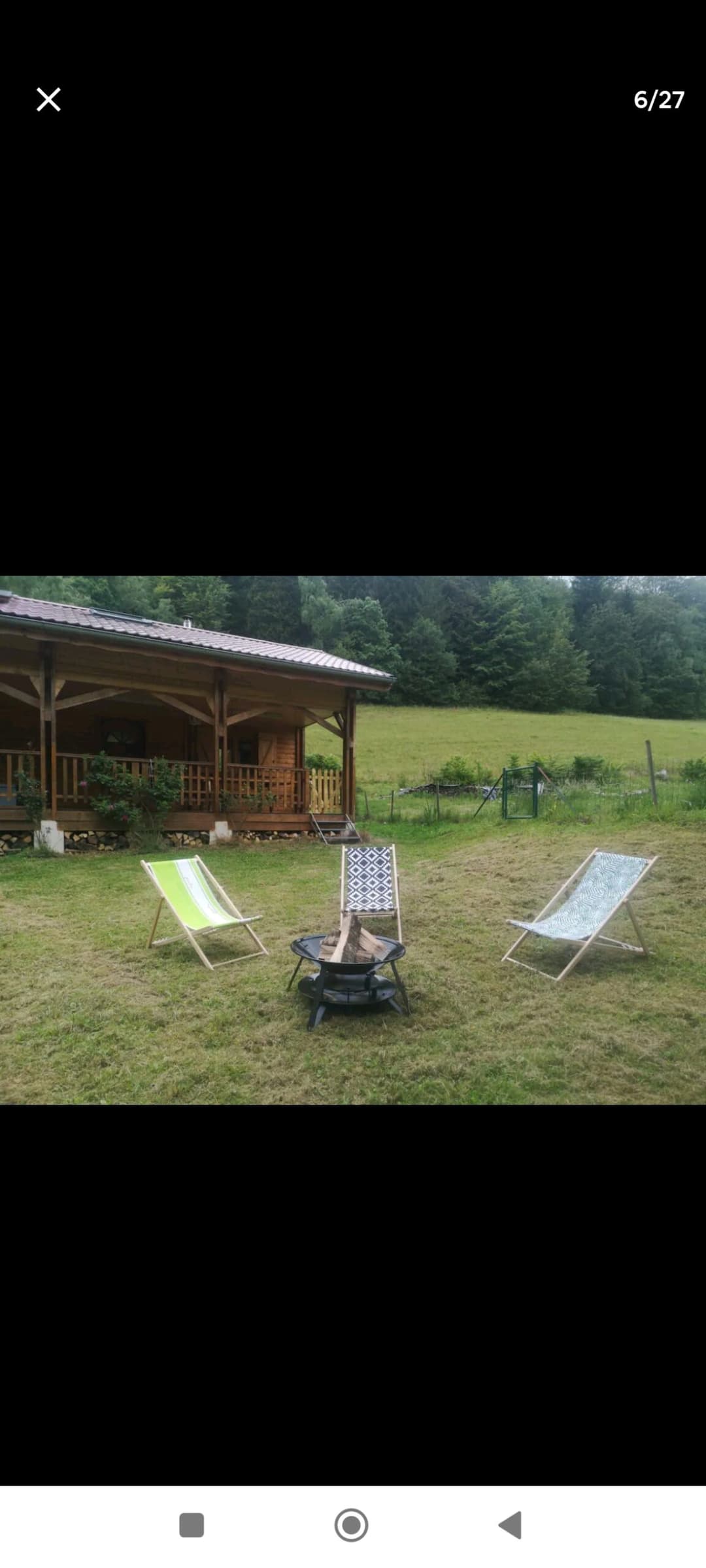 Chalet et étang près de Gérardmer 