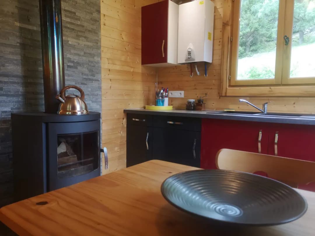 Chalet et étang près de Gérardmer 