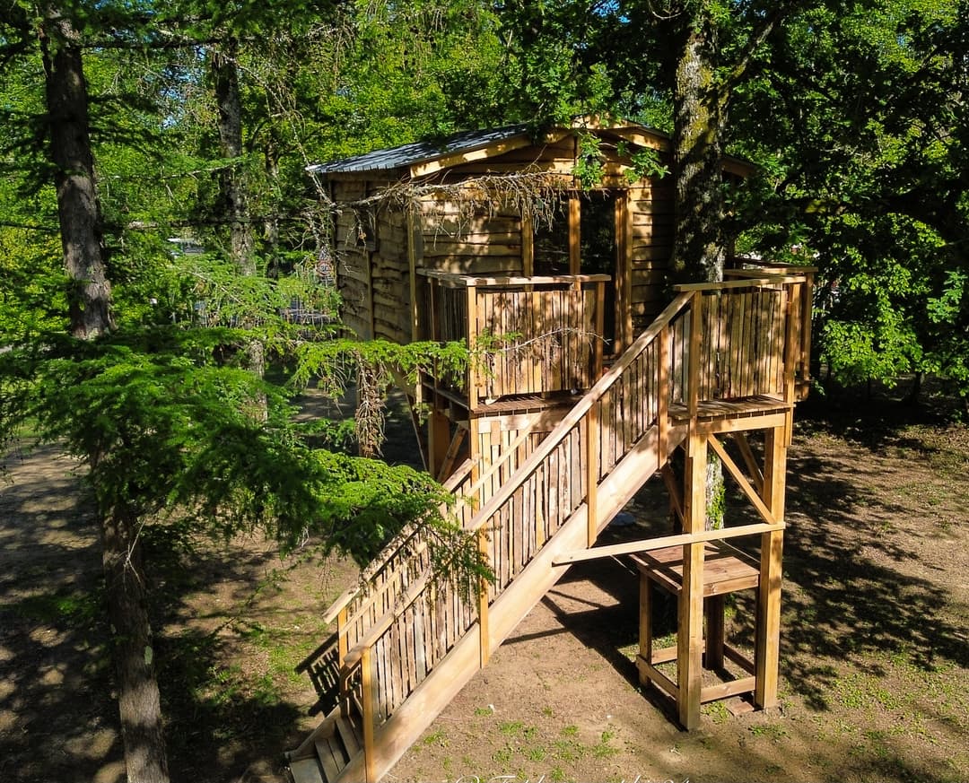 cabane perchée