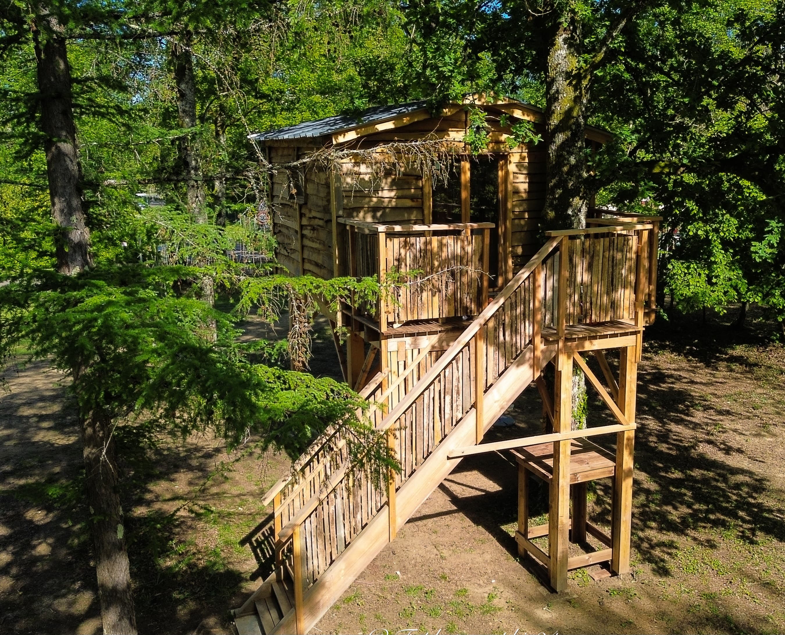 cabane perchée