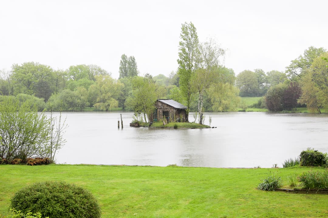 Gîte pour 6 personnes avec un étang de 2,5 hectares