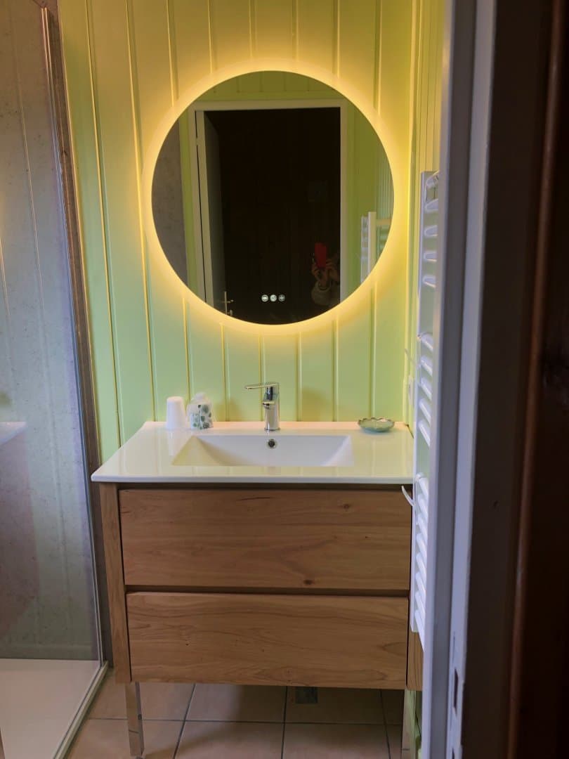 Chalet avec étang de pêche privé à la ferme