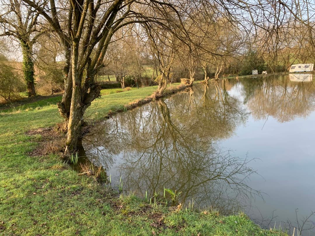 Etang de 1ha au coeur de la nature 