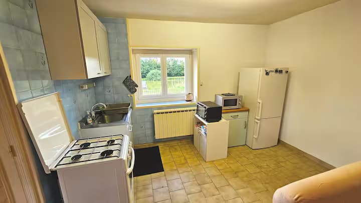 Gîte avec étang de pêche privé - étang des soays