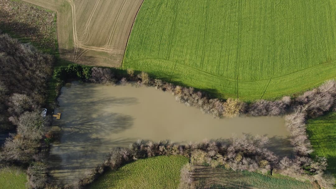 Etang d’1Ha en location totalement privatisé ! 