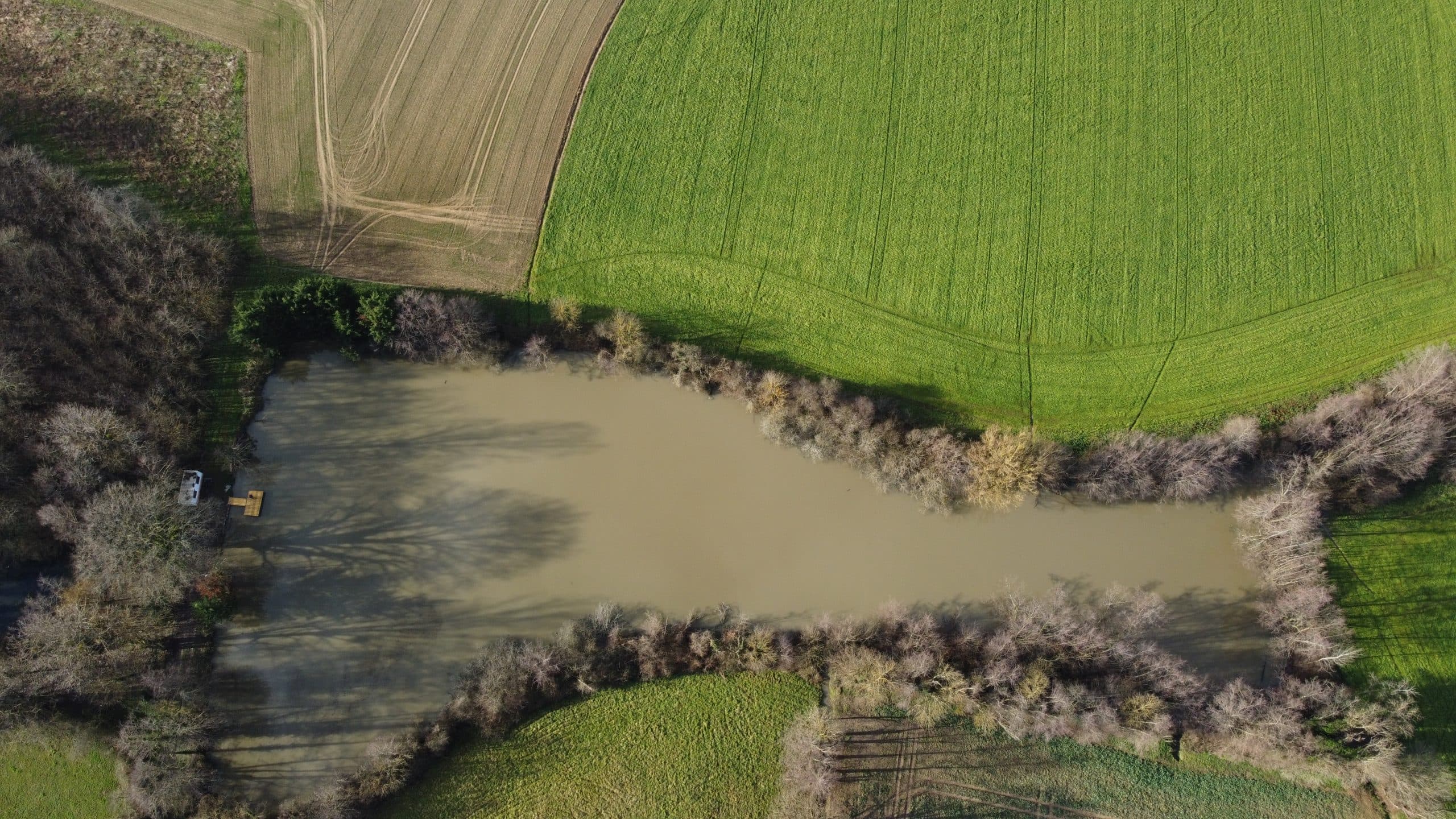 Etang d’1Ha en location totalement privatisé ! 