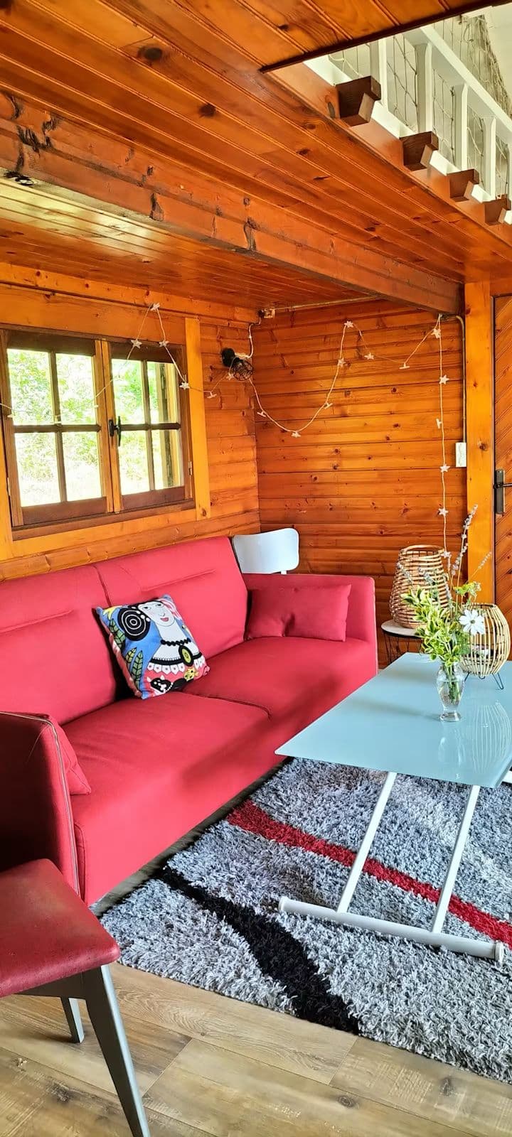 Chalet au bord du Loir
