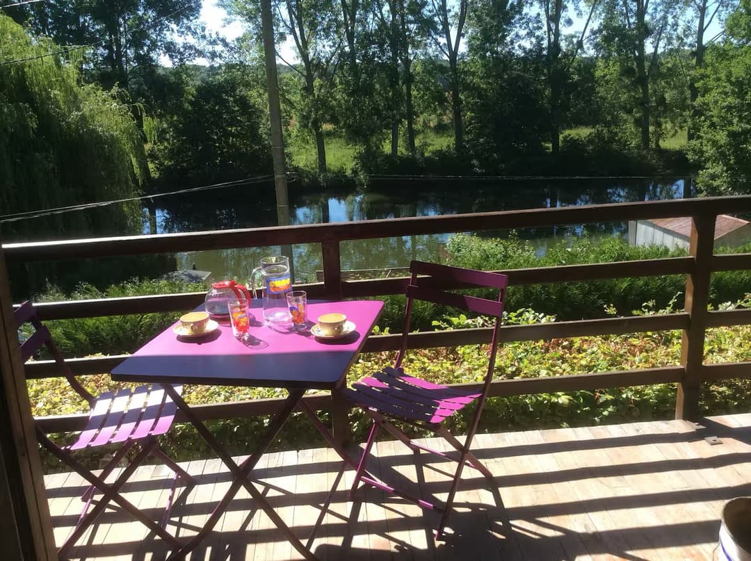 Chalet au bord du Loir