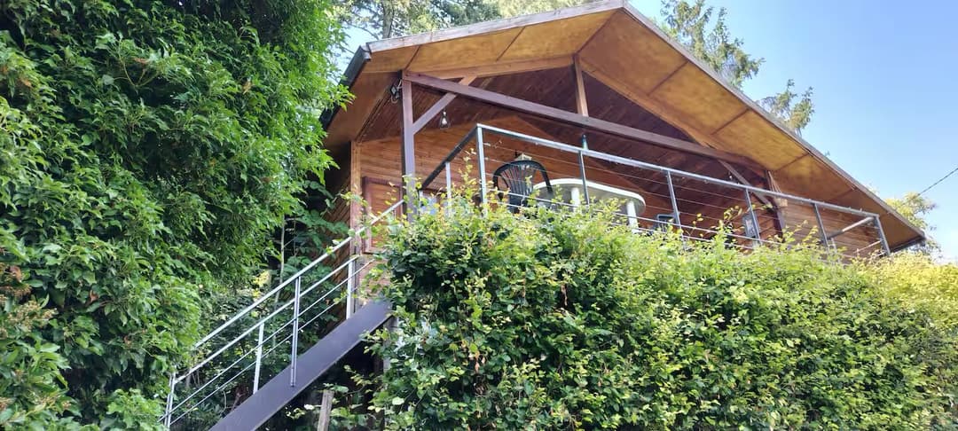 Chalet au bord du Loir