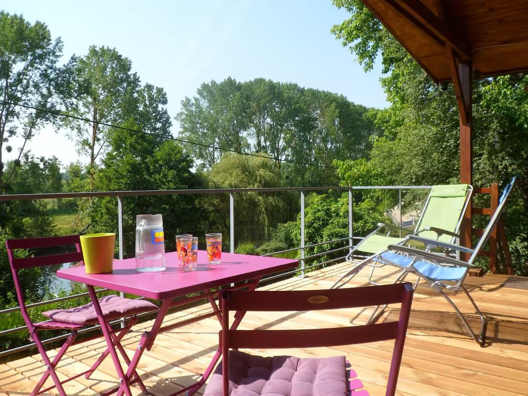Chalet au bord du Loir