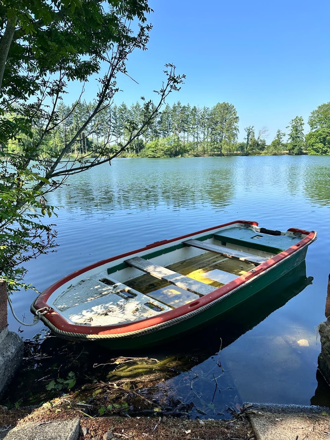 Cabane pour 4 personnes avec étang de pêche très poissonneux