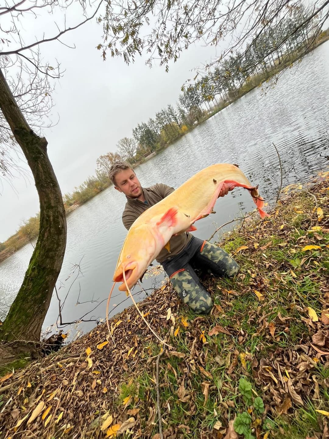 Cabane pour 4 personnes avec étang de pêche très poissonneux