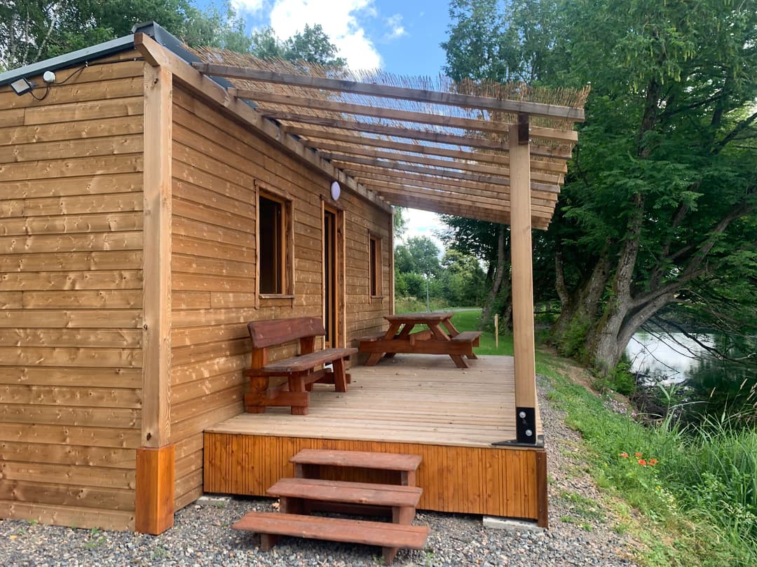 La Ramure - Tiny + chalet & sauna, pêche en famille