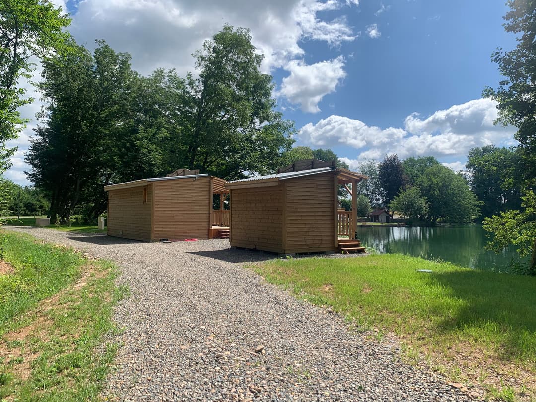 La Ramure - Tiny + chalet & sauna, pêche en famille