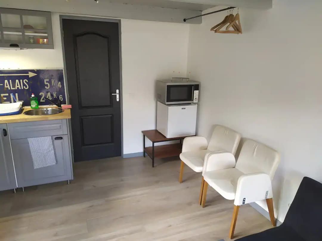 Studio avec accès rivière 