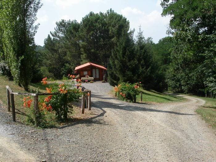 Privé : Privé : Privé : Privé : Privé : Chalet avec étang proche de Dax et de l’océan 