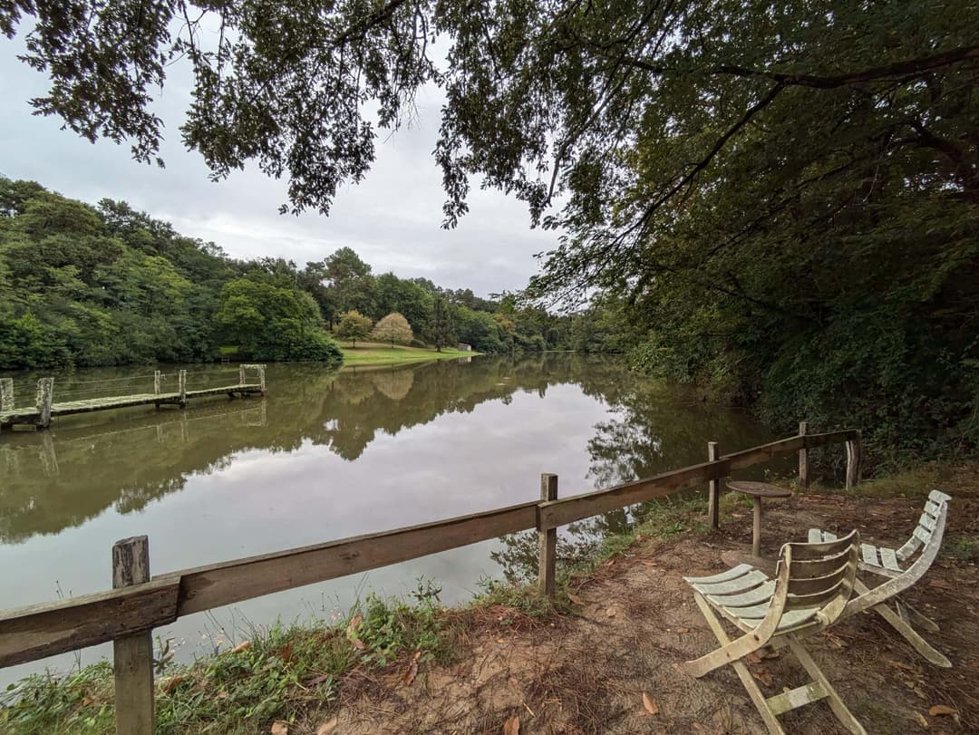 Privé : Privé : Etang dans les Landes avec son chalet 5 couchages 