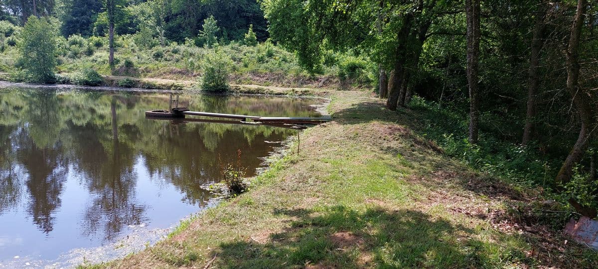 Etang pour camper dans la Nièvre 