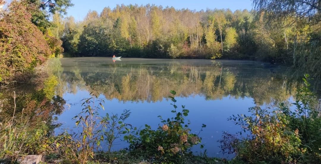 Location étang privé de pêche avec un logement à côté de Paris et Troyes - casc