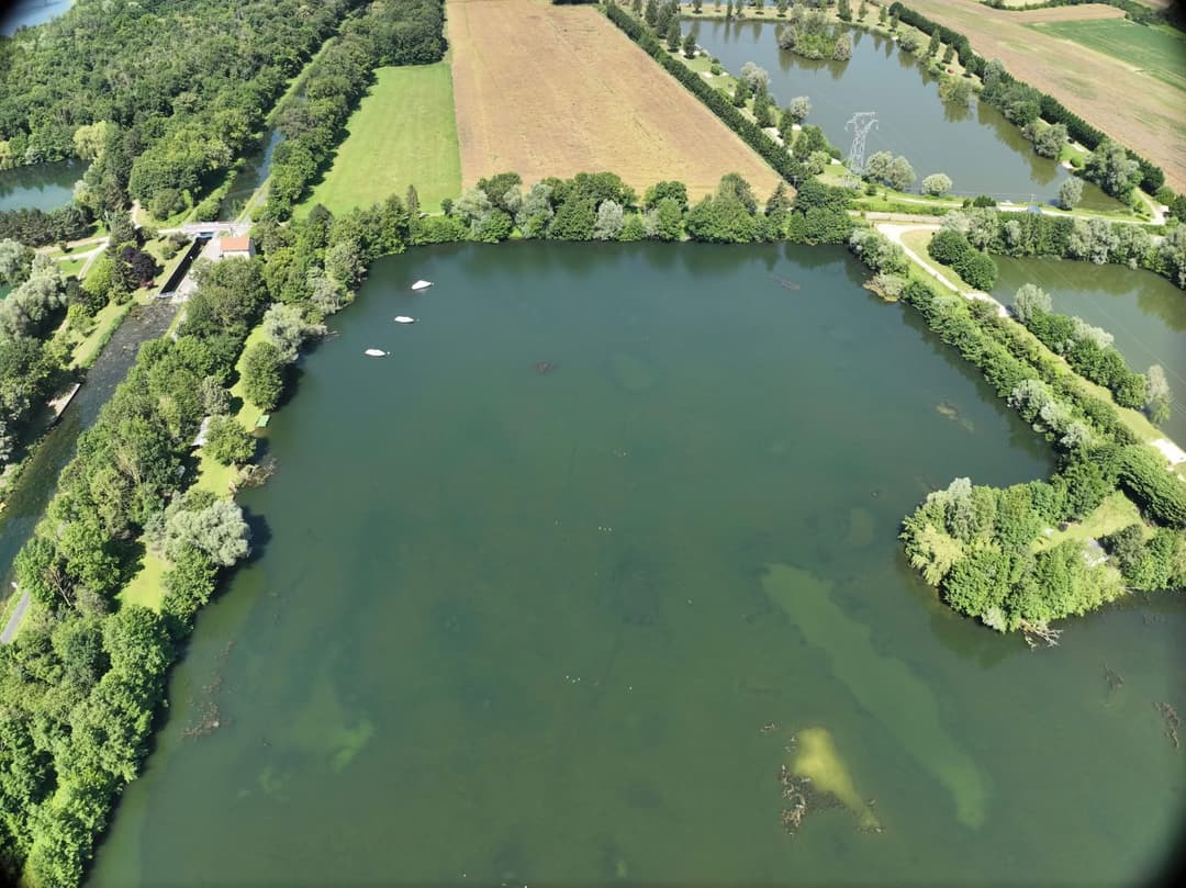 Etang de 17ha avec une tiny house 6 couchages 