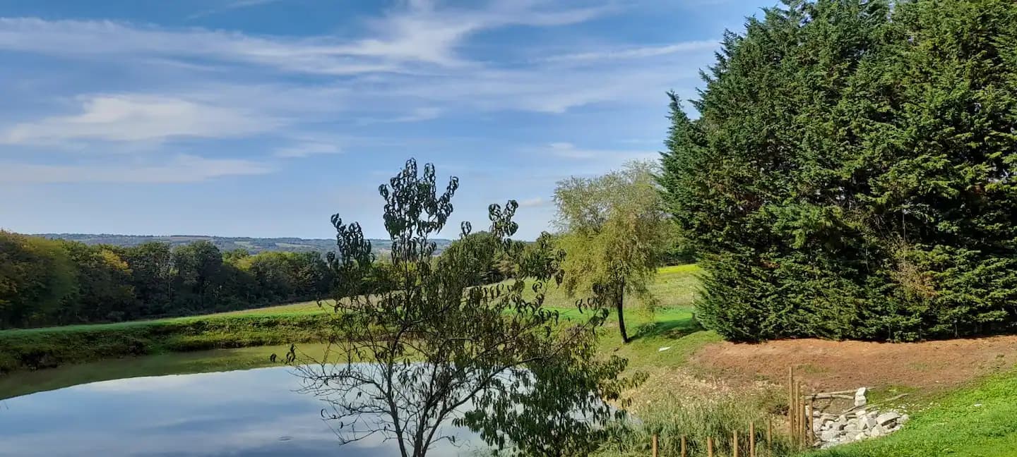 Gîte avec petit étang, un havre de paix en pleine nature 