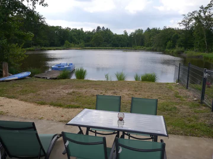 Gîte tout confort avec étang privé aux portes de Belfort 