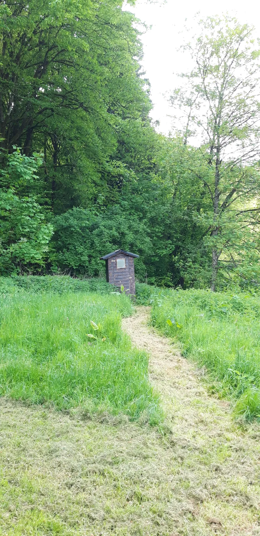 Cabane de pêcheur en Alsace pour deux pêcheurs